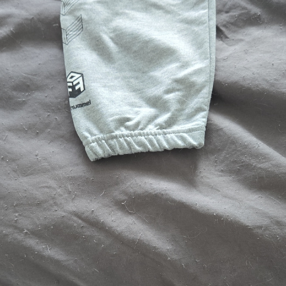 Hummel Light Gray Drawstring Sweatpants - Picture 2 of 5